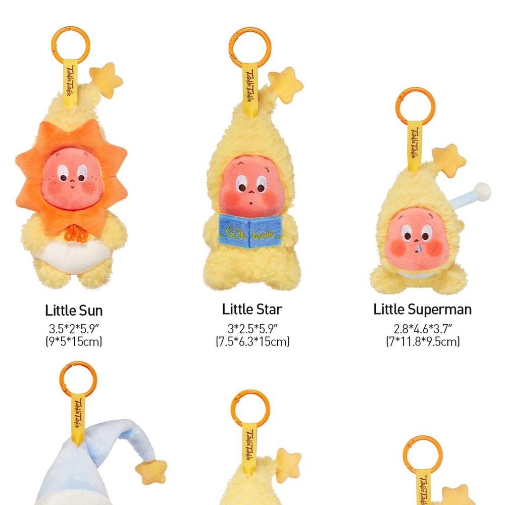POPMART We are Twinkle Twinkle Series-Plush Pendant